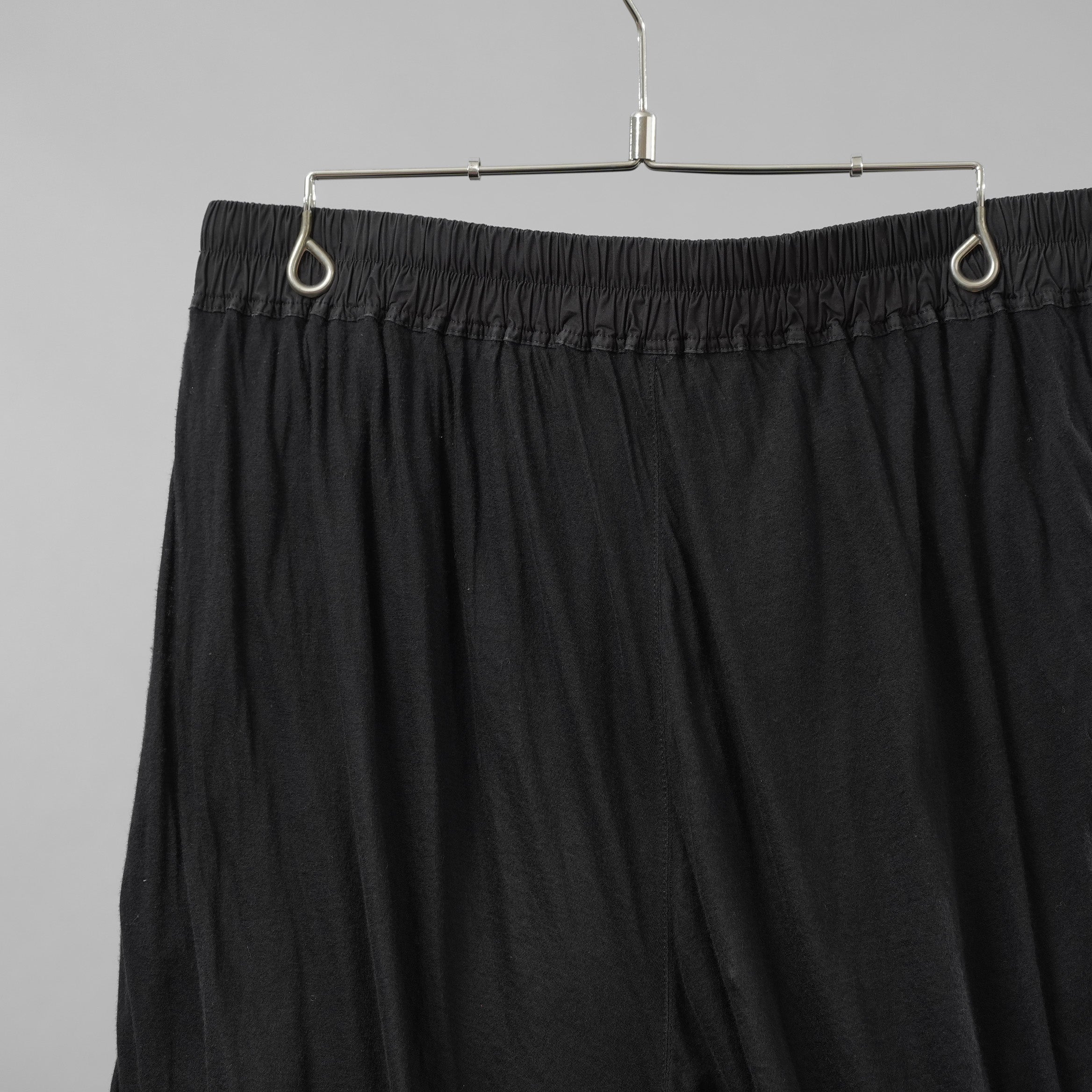 Rick Owens DRKSHDW ダークシャドウ / 25SS HOLLYWOOD DOUBLE LONG BOXERS  ダブル ロング ボクサーズ ショートパンツ / RR01E5304-UCDB / size 52 (BLACK)