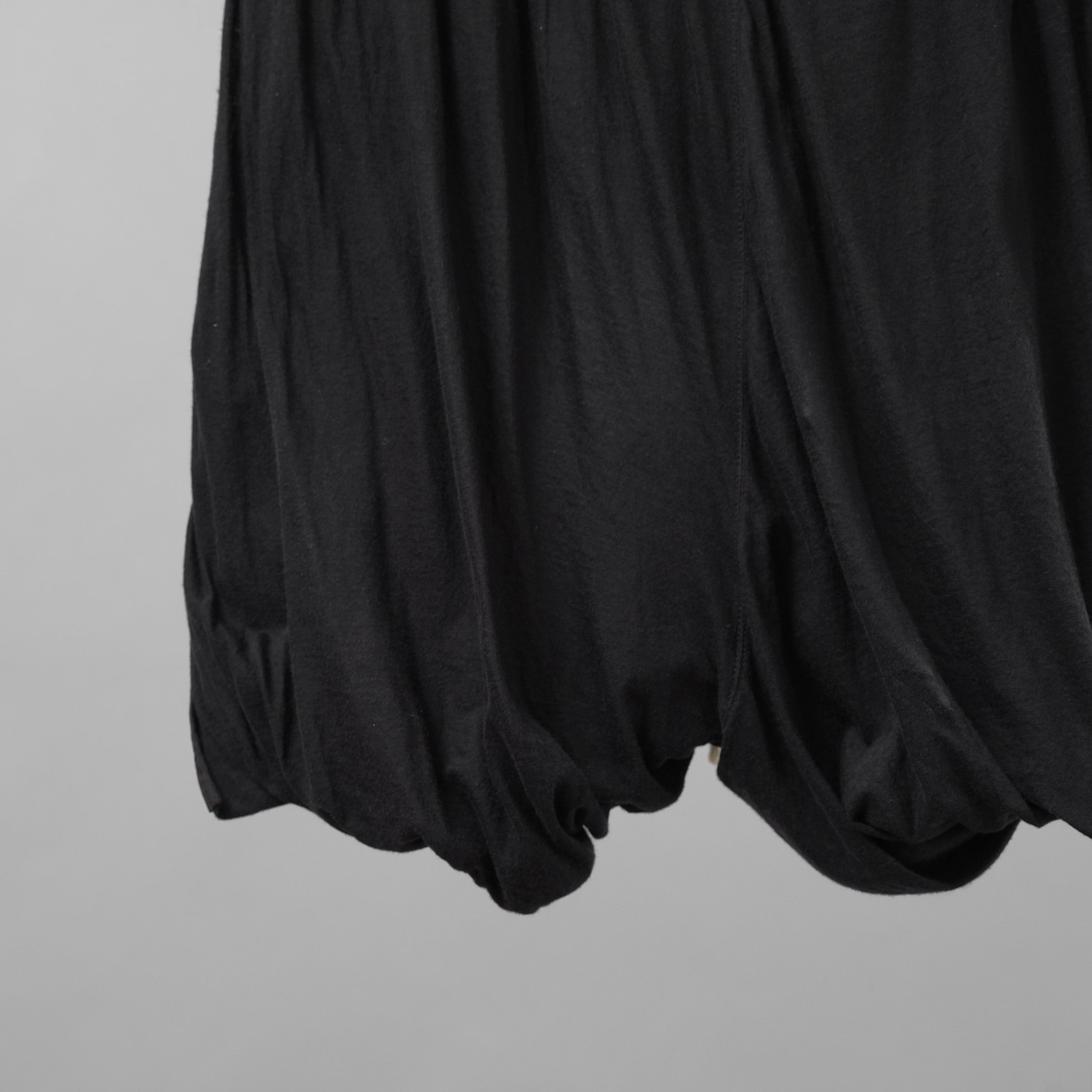 Rick Owens DRKSHDW ダークシャドウ / 25SS HOLLYWOOD DOUBLE LONG BOXERS  ダブル ロング ボクサーズ ショートパンツ / RR01E5304-UCDB / size 52 (BLACK)