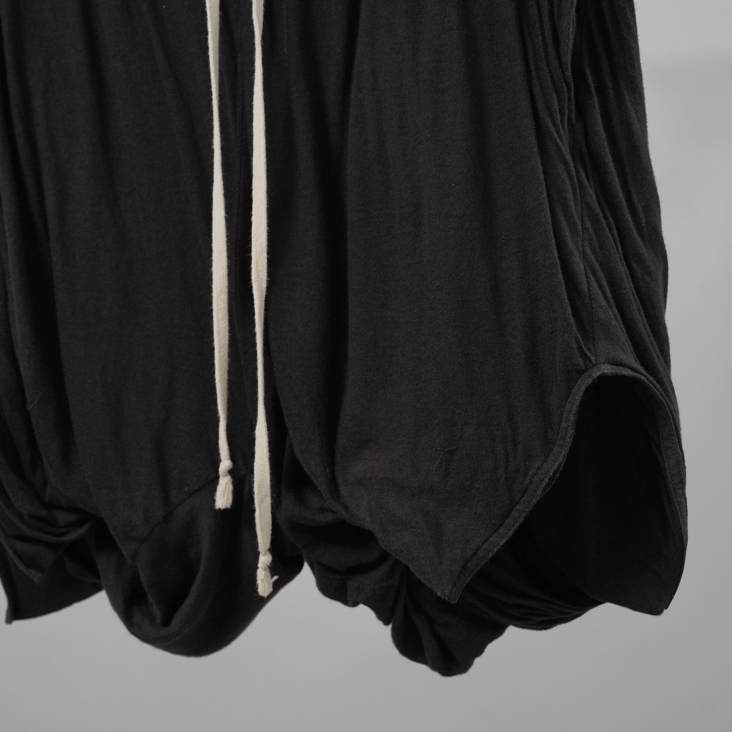 Rick Owens DRKSHDW ダークシャドウ / 25SS HOLLYWOOD DOUBLE LONG BOXERS  ダブル ロング ボクサーズ ショートパンツ / RR01E5304-UCDB / size 52 (BLACK)