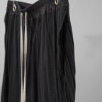 Rick Owens DRKSHDW ダークシャドウ / 25SS HOLLYWOOD DOUBLE LONG BOXERS  ダブル ロング ボクサーズ ショートパンツ / RR01E5304-UCDB / size 52 (BLACK)