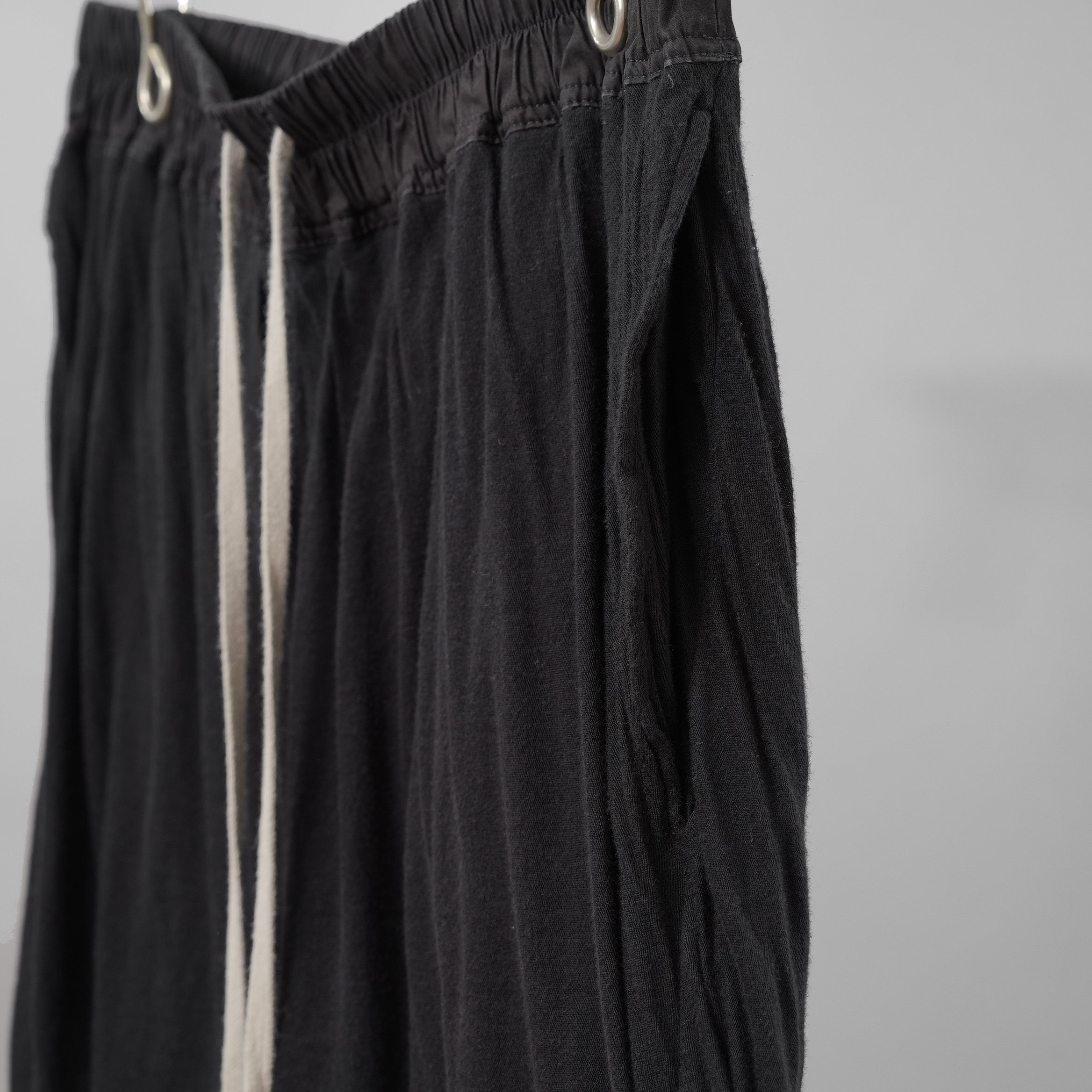 Rick Owens DRKSHDW ダークシャドウ / 25SS HOLLYWOOD DOUBLE LONG BOXERS  ダブル ロング ボクサーズ ショートパンツ / RR01E5304-UCDB / size 52 (BLACK)