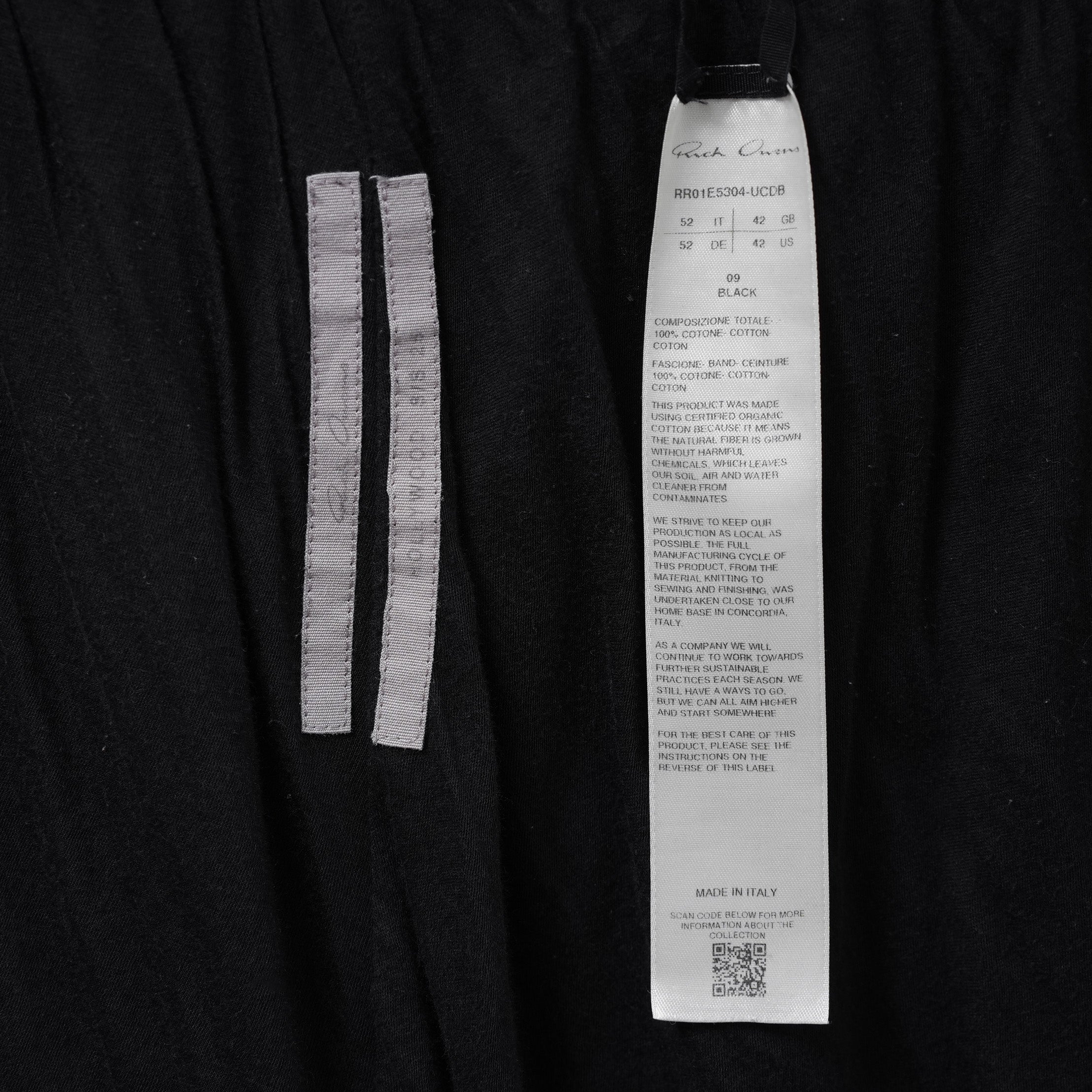Rick Owens DRKSHDW ダークシャドウ / 25SS HOLLYWOOD DOUBLE LONG BOXERS  ダブル ロング ボクサーズ ショートパンツ / RR01E5304-UCDB / size 52 (BLACK)