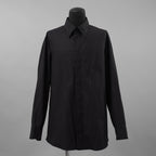 VALENTINO ヴァレンティノ / 美品 23SS Tech Nylon Oversize Shirt 長袖シャツ / 2V0ABX955ET / size S (BLACK)