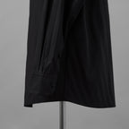 VALENTINO ヴァレンティノ / 美品 23SS Tech Nylon Oversize Shirt 長袖シャツ / 2V0ABX955ET / size S (BLACK)