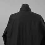 VALENTINO ヴァレンティノ / 美品 23SS Tech Nylon Oversize Shirt 長袖シャツ / 2V0ABX955ET / size S (BLACK)