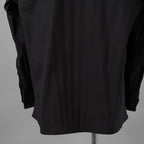 VALENTINO ヴァレンティノ / 美品 23SS Tech Nylon Oversize Shirt 長袖シャツ / 2V0ABX955ET / size S (BLACK)