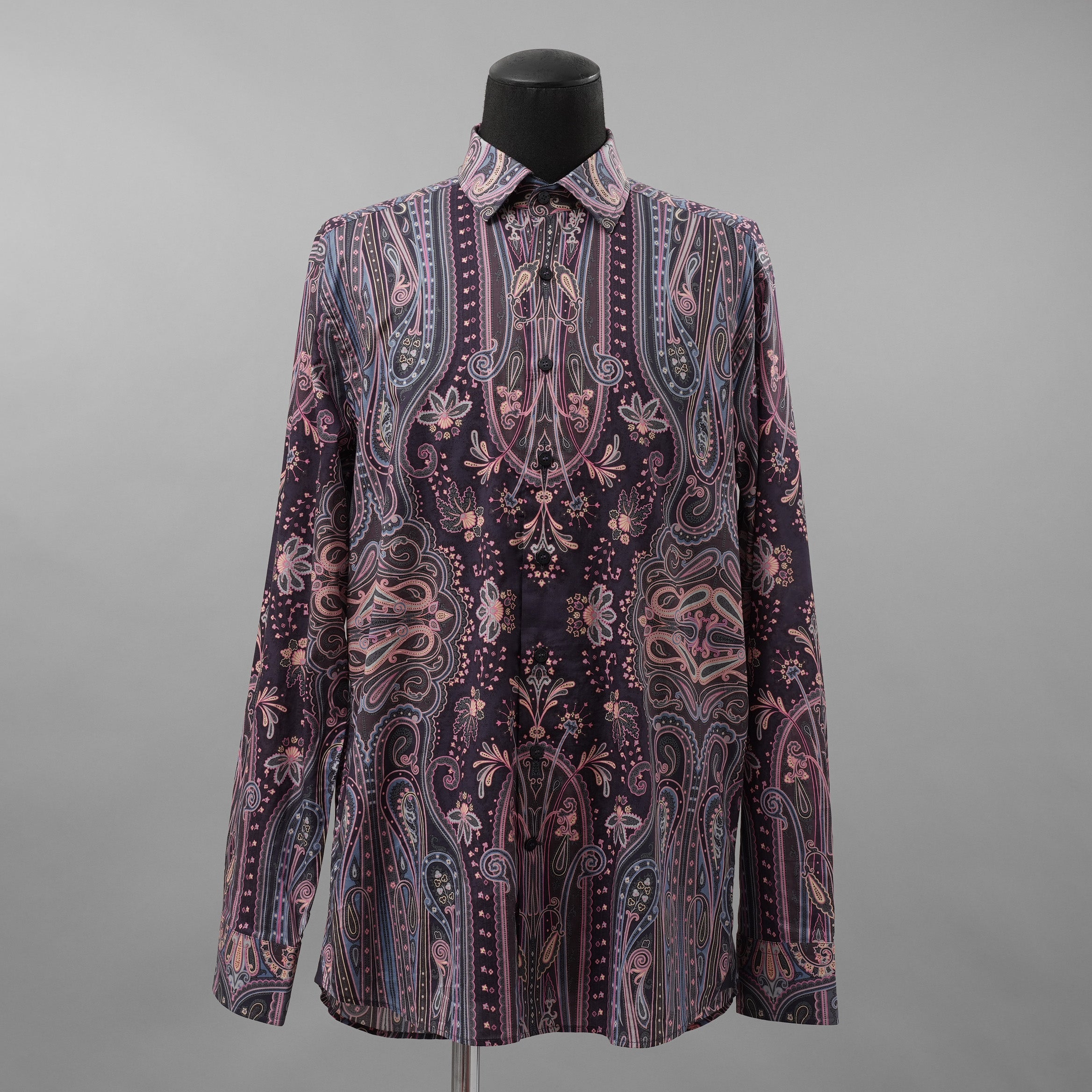 ETRO エトロ / 美品 24SS ペイズリー柄シャツ 長袖シャツ / MRIB0001-99SP573 / size 41 (MULTI COLOR)