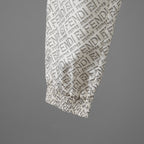 Fendi x SKIMS フェンディ / 22SS 美品 Loose Fit Pants 総柄 ジョガーパンツ / FAN262 AGNG / size M (WHITE) レディース