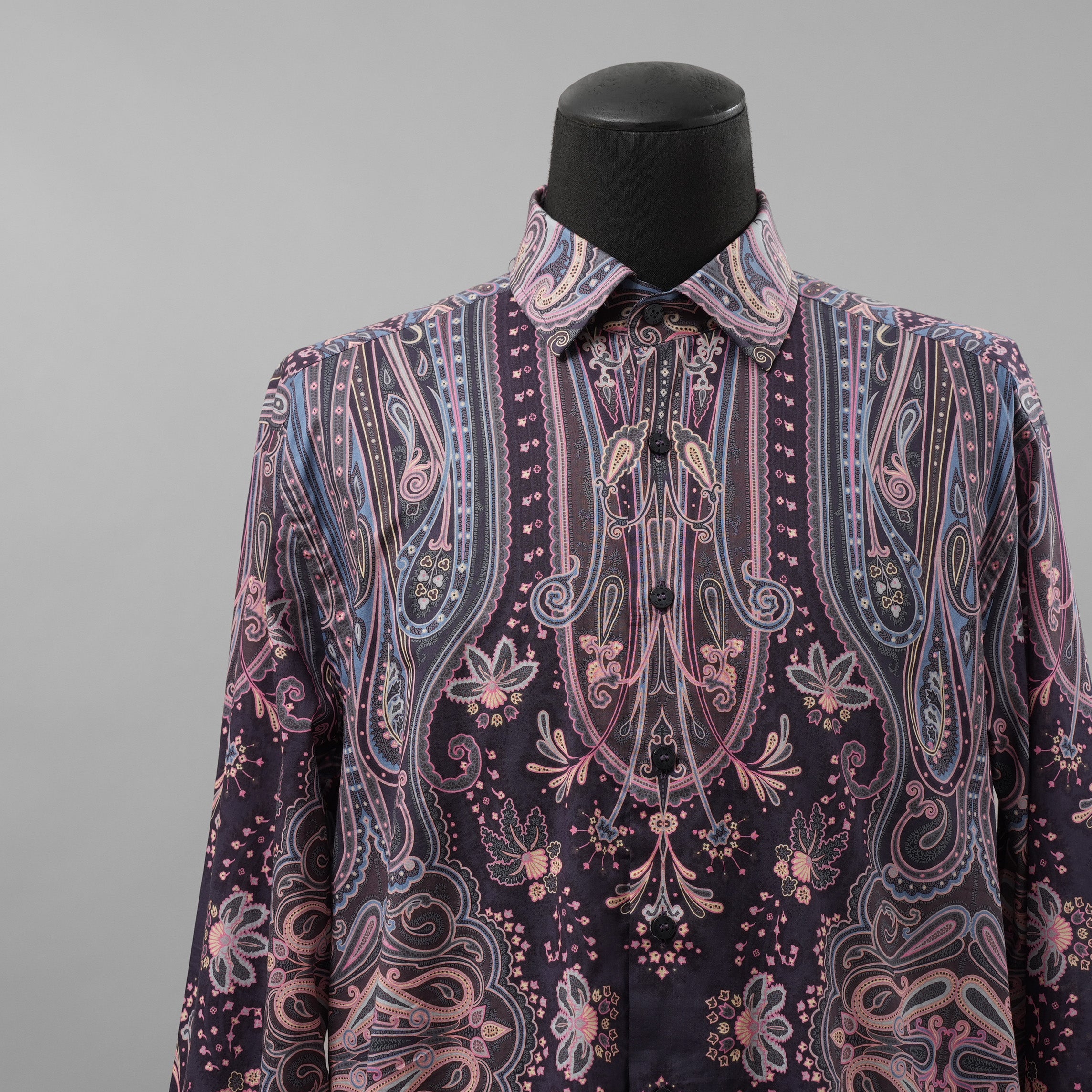 ETRO エトロ / 美品 24SS ペイズリー柄シャツ 長袖シャツ / MRIB0001-99SP573 / size 41 (MULTI COLOR)