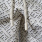 Fendi x SKIMS フェンディ / 22SS 美品 Loose Fit Pants 総柄 ジョガーパンツ / FAN262 AGNG / size M (WHITE) レディース