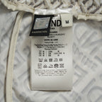 Fendi x SKIMS フェンディ / 22SS 美品 Loose Fit Pants 総柄 ジョガーパンツ / FAN262 AGNG / size M (WHITE) レディース