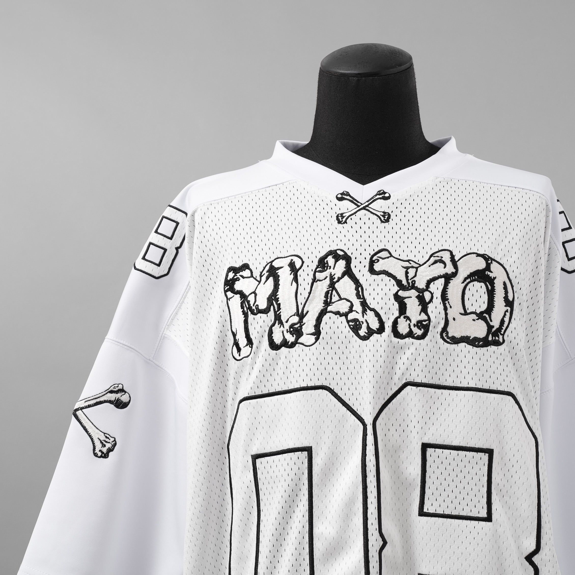 MAYO メイヨー× ROYAL FLASH / 美品 25AW 太田忍コラボ 別注ゲームシャツ 半袖Tシャツ / 25RMY-GMST000 / size M (WHITE)