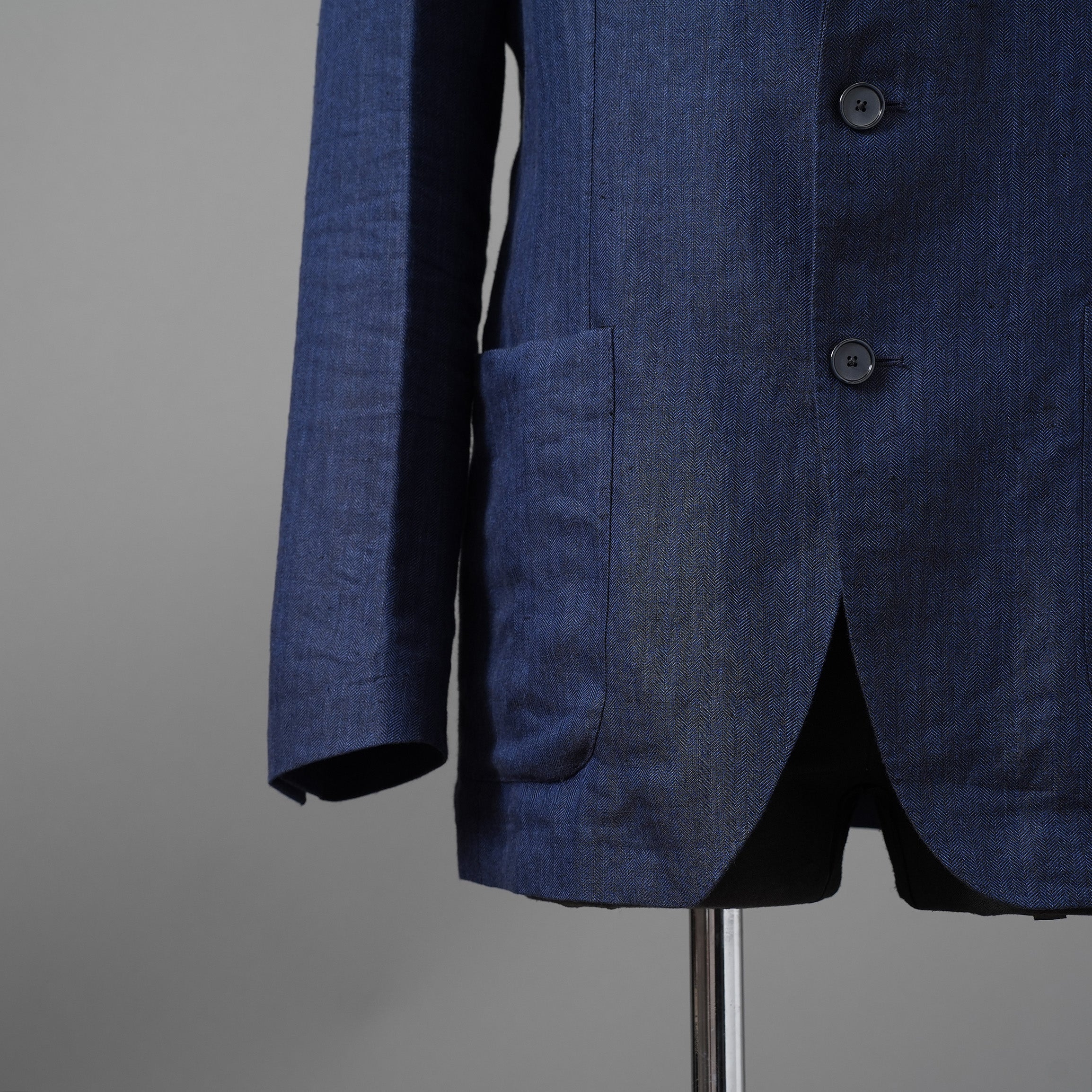 TAGLIATORE タリアトーレ / 美品 リネン ダカール 2B ジャケット / G-DAKAR22K / size 50 (NAVY)