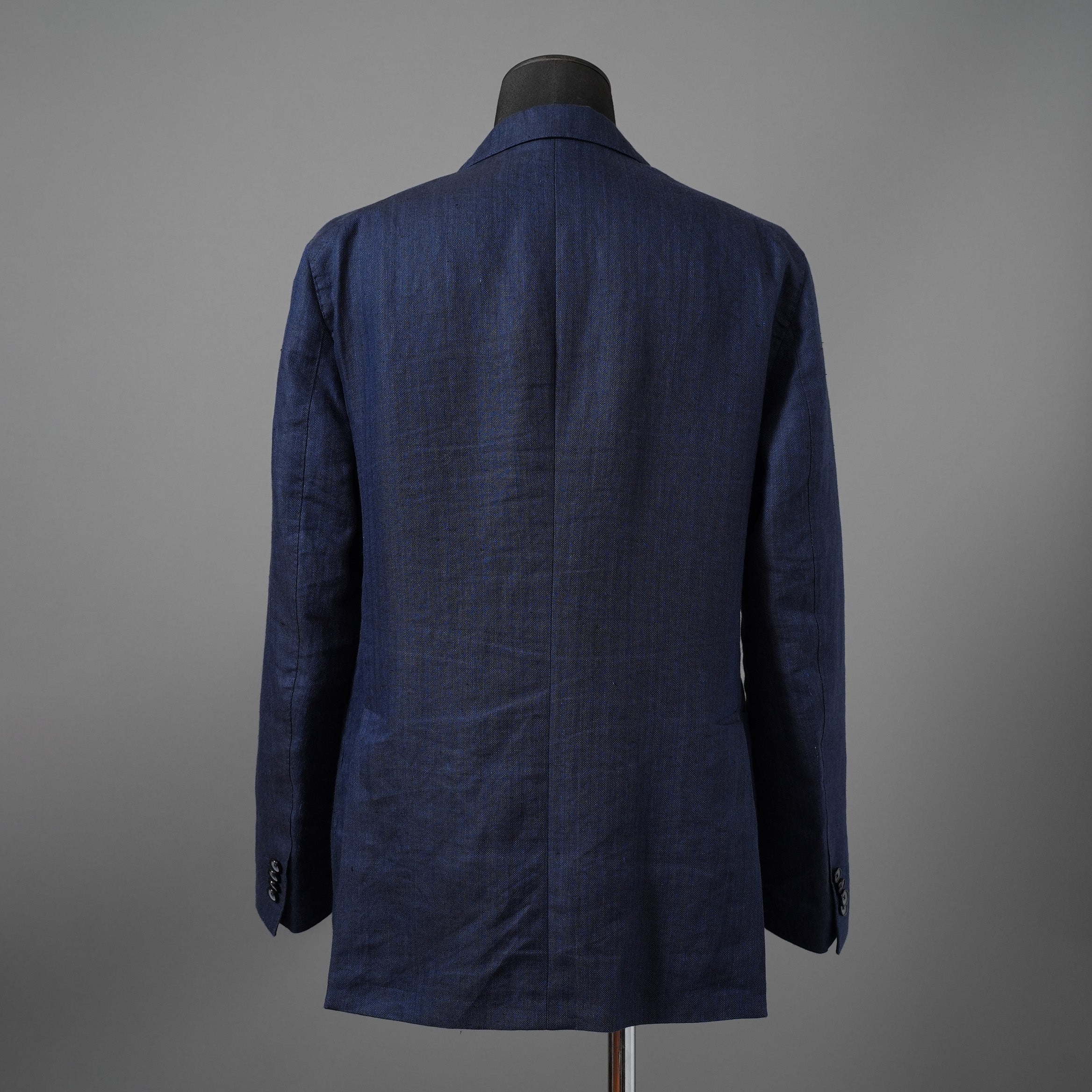 TAGLIATORE タリアトーレ / 美品 リネン ダカール 2B ジャケット / G-DAKAR22K / size 50 (NAVY)