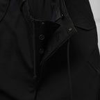 Y's for men ワイズフォーメン / 美品 24AW GABARDINE SIDE TRIPLE STITCH CARGO PANTS シワギャバ 脇3本ステッチ カーゴパンツ / MO-P32-100 / size 3 (BLACK)