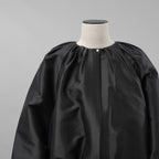 Cruciani クルチアーニ / 美品 21SS タフタ バルーンショートブルゾン ジャケット / CDM0901 / size 40 (BLACK) レディース