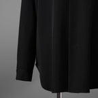 FORME D'EXPRESSION フォルメ デ エクスプレッション / 美品 Wool Minimal Outer Shirt  / 長袖シャツ / size S (BLACK)