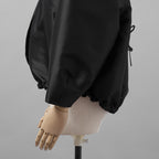 Cruciani クルチアーニ / 美品 21SS タフタ バルーンショートブルゾン ジャケット / CDM0901 / size 40 (BLACK) レディース