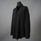 FORME D'EXPRESSION フォルメ デ エクスプレッション / 美品 Wool Minimal Outer Shirt  / 長袖シャツ / size S (BLACK)