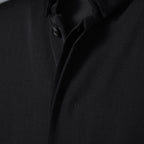 FORME D'EXPRESSION フォルメ デ エクスプレッション / 美品 Wool Minimal Outer Shirt  / 長袖シャツ / size S (BLACK)