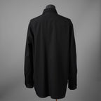 FORME D'EXPRESSION フォルメ デ エクスプレッション / 美品 Wool Minimal Outer Shirt  / 長袖シャツ / size S (BLACK)