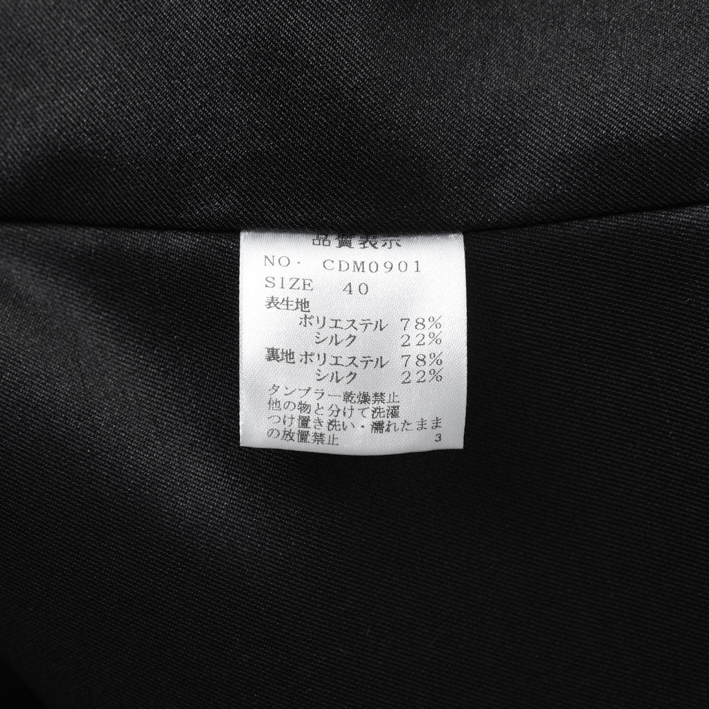 Cruciani クルチアーニ / 美品 21SS タフタ バルーンショートブルゾン ジャケット / CDM0901 / size 40 (BLACK) レディース