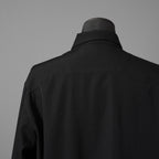 FORME D'EXPRESSION フォルメ デ エクスプレッション / 美品 Wool Minimal Outer Shirt  / 長袖シャツ / size S (BLACK)