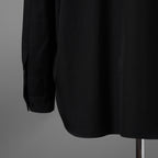 FORME D'EXPRESSION フォルメ デ エクスプレッション / 美品 Wool Minimal Outer Shirt  / 長袖シャツ / size S (BLACK)