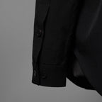 FORME D'EXPRESSION フォルメ デ エクスプレッション / 美品 Wool Minimal Outer Shirt  / 長袖シャツ / size S (BLACK)