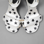 LOUIS VUITTON ルイヴィトン / 22SS スタープリント ステラー・ライン サンダル シューズ / SW0262 / size 36 (23cm) WHITE レディース