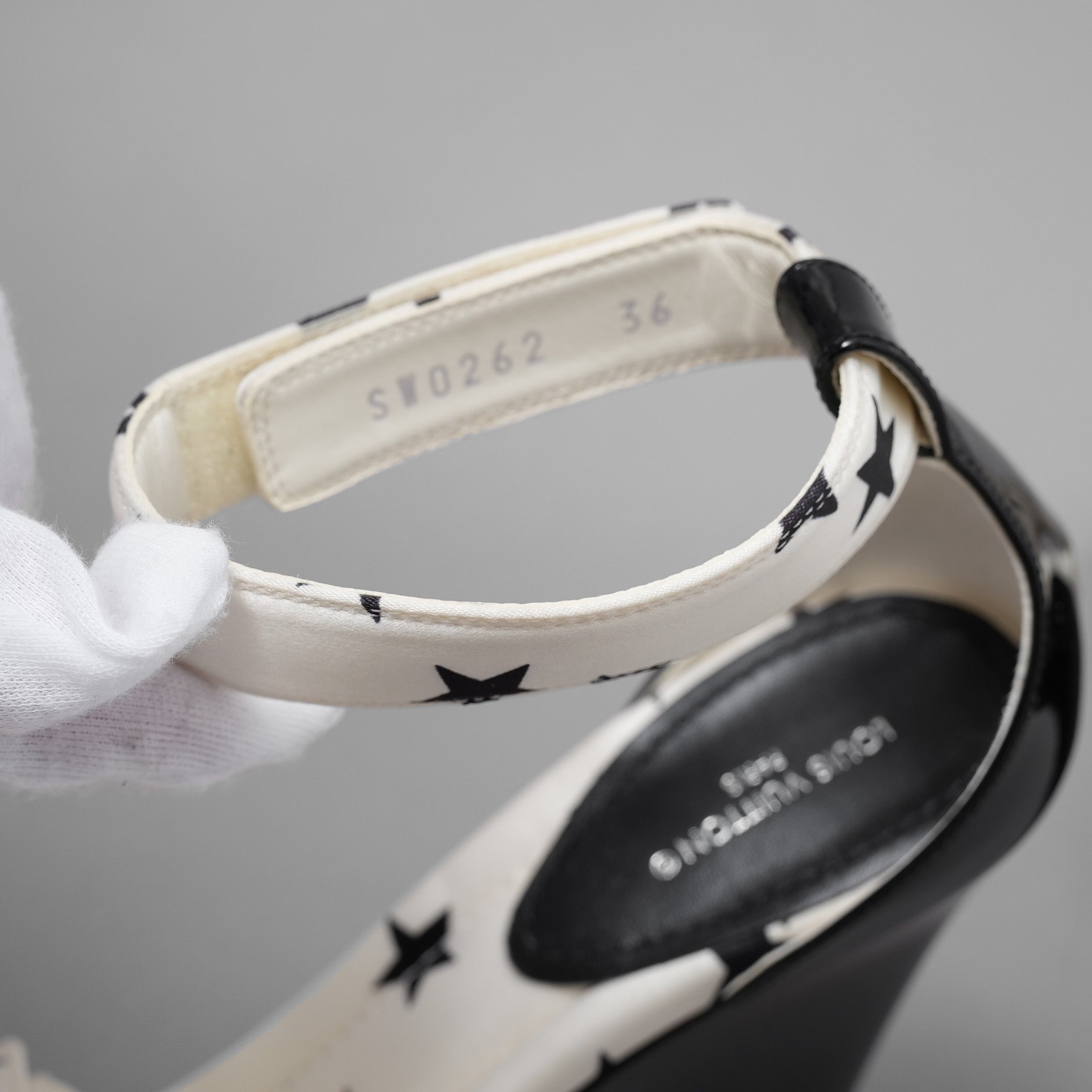 LOUIS VUITTON ルイヴィトン / 22SS スタープリント ステラー・ライン サンダル シューズ / SW0262 / size 36 (23cm) WHITE レディース