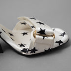 LOUIS VUITTON ルイヴィトン / 22SS スタープリント ステラー・ライン サンダル シューズ / SW0262 / size 36 (23cm) WHITE レディース