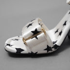 LOUIS VUITTON ルイヴィトン / 22SS スタープリント ステラー・ライン サンダル シューズ / SW0262 / size 36 (23cm) WHITE レディース