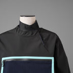 FENDIフェンディ / 2022 RESORT COLLECTION / クロップド丈 ナイロン ウィンドブレーカー / FAN108 AK80 / size M (BLACK) レディース