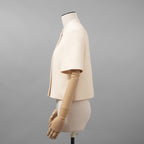 Christiab DIor クリスチャンディオール / 美品 23SS Wool Evening Jacket ショート ジャケット / 321V31A1162 / size 40 (NATURAL)  レディース