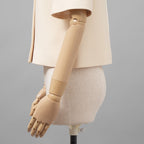 Christiab DIor クリスチャンディオール / 美品 23SS Wool Evening Jacket ショート ジャケット / 321V31A1162 / size 40 (NATURAL)  レディース