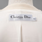 Christiab DIor クリスチャンディオール / 美品 23SS Wool Evening Jacket ショート ジャケット / 321V31A1162 / size 40 (NATURAL)  レディース