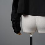 FENDIフェンディ / 20AW クロップド丈 ナイロン ウィンドブレーカー / FAA490 ADHQ / size M (BLACK) レディース