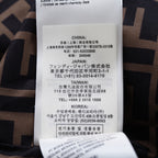 FENDIフェンディ / 20AW クロップド丈 ナイロン ウィンドブレーカー / FAA490 ADHQ / size M (BLACK) レディース