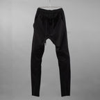 DEVOA デヴォア / 美品 24SS Slim pants water repellent polyester 4WAY ストレッチ 撥水 スリム パンツ / PTE-TBKS / size 2 (BLACK)
