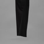 DEVOA デヴォア / 美品 24SS Slim pants water repellent polyester 4WAY ストレッチ 撥水 スリム パンツ / PTE-TBKS / size 2 (BLACK)