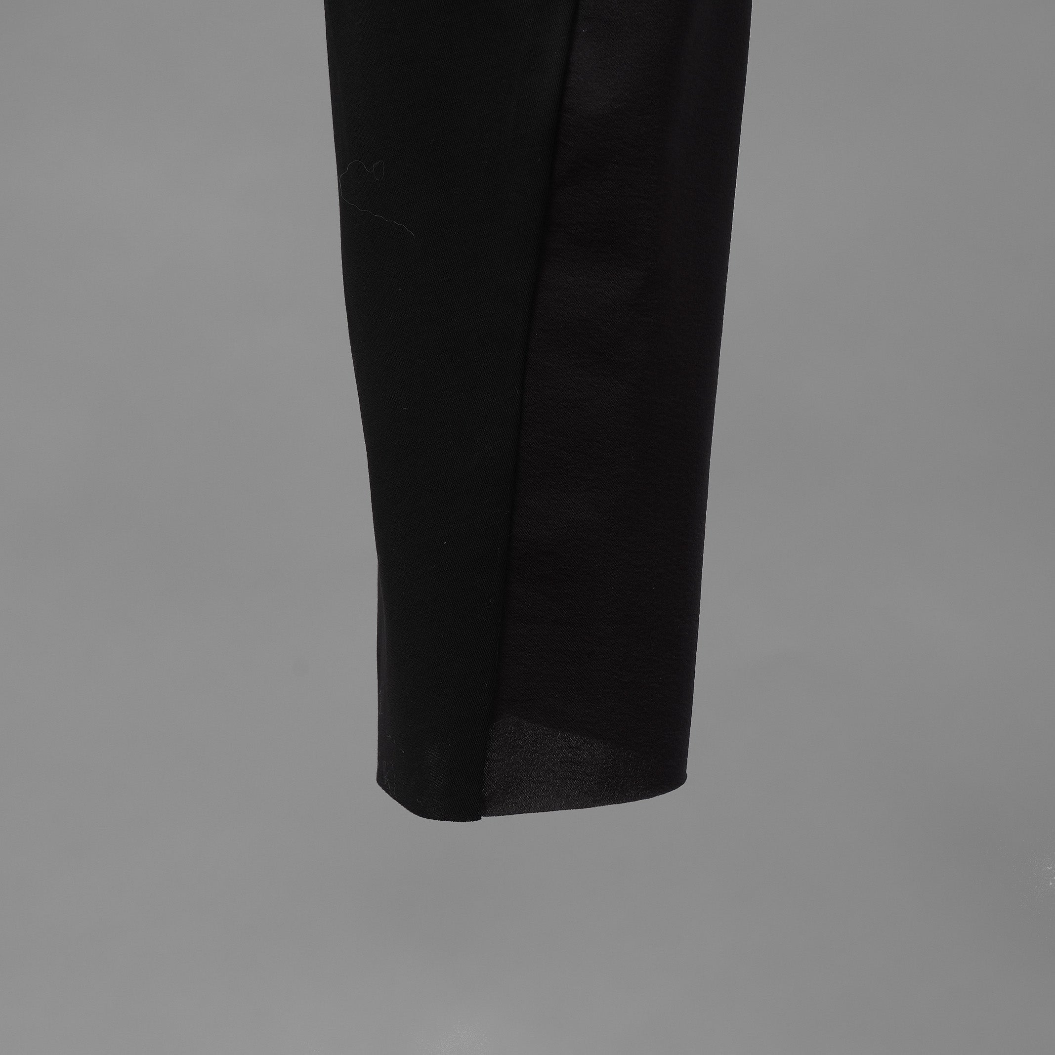 DEVOA デヴォア / 美品 24SS Slim pants water repellent polyester 4WAY ストレッチ 撥水 スリム パンツ / PTE-TBKS / size 2 (BLACK)