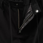DEVOA デヴォア / 美品 24SS Slim pants water repellent polyester 4WAY ストレッチ 撥水 スリム パンツ / PTE-TBKS / size 2 (BLACK)