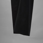 DEVOA デヴォア / 美品 24SS Slim pants water repellent polyester 4WAY ストレッチ 撥水 スリム パンツ / PTE-TBKS / size 2 (BLACK)