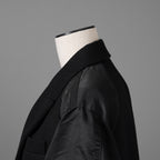未使用 sacai サカイ / 23AW Wool Melton x Nylon Twill Jacket ウールメルトン×ナイロンツイル ジャケット / 23-06925 / size 1 (BLACK) レディース