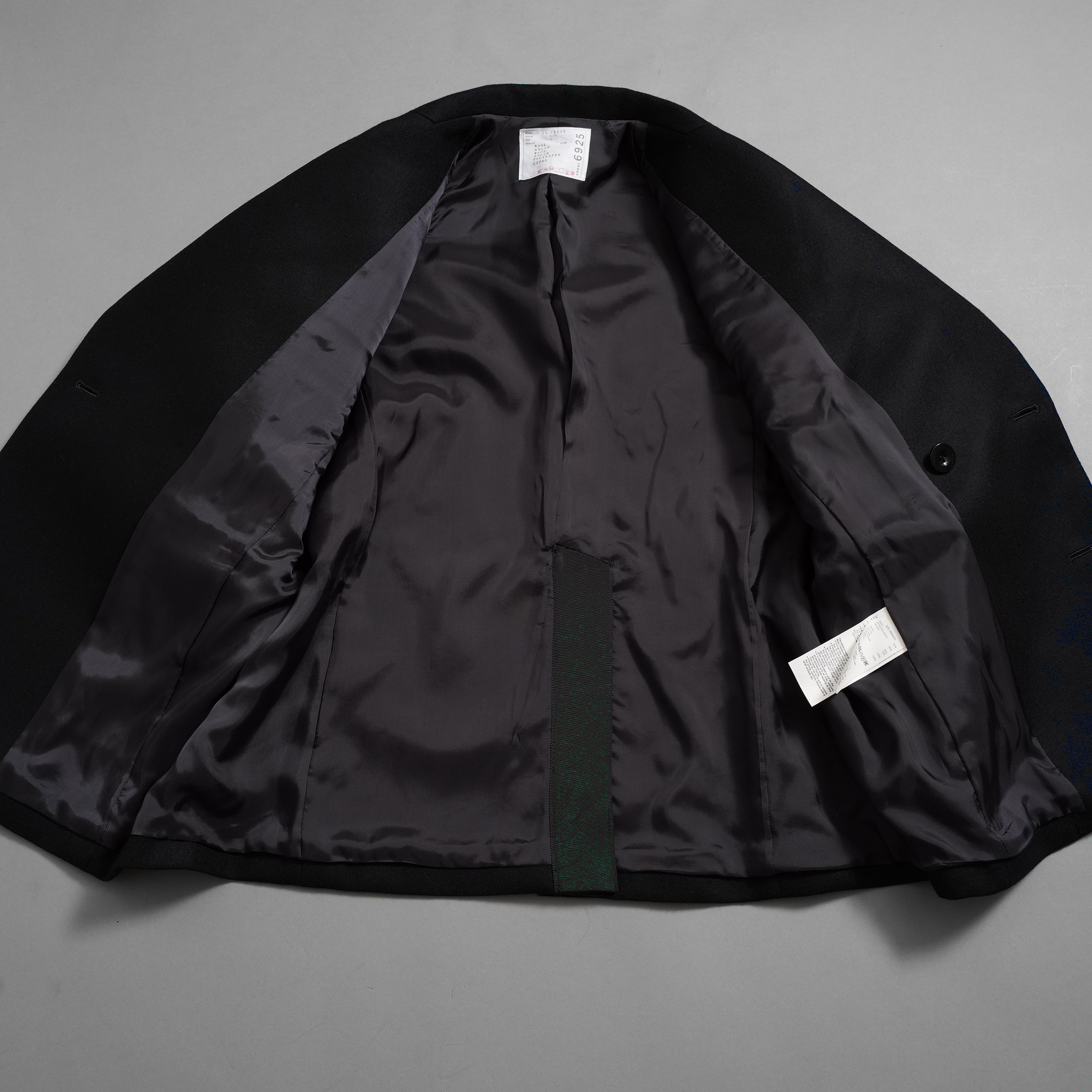 未使用 sacai サカイ / 23AW Wool Melton x Nylon Twill Jacket ウールメルトン×ナイロンツイル ジャケット / 23-06925 / size 1 (BLACK) レディース