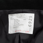 未使用 sacai サカイ / 23AW Wool Melton x Nylon Twill Jacket ウールメルトン×ナイロンツイル ジャケット / 23-06925 / size 1 (BLACK) レディース