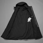 未使用品 taichi murakami タイチムラカミ / 24AW HIGHNECK LONG VEST PRIMALOFT ハイネックベスト プリマロフト ベスト / 23261004 / size 6 (BLACK × GRAY)