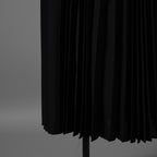 sacai サカイ/ 21SS / 異素材ドッキング プリーツスカート ロング イージーウエスト / 21-05399 /size1 (BLACK)