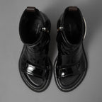 Louis Vuitton ルイヴィトン / 22SS ムーンライト ライン アンクルブーツ シューズ / NL1221 / size 36(23cm)  BLACK レディース